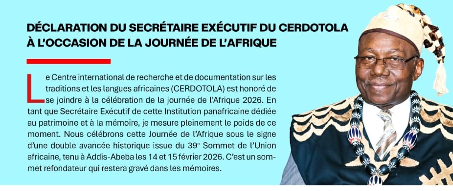 Africa intends to build its sovereignty, power, and emancipation on the memory of its historical traumas and on preventing their recurrence